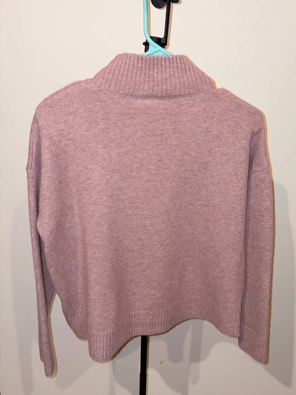 Ripe Jade Crop Nursing Knit Pink. - Picture 5 of 9